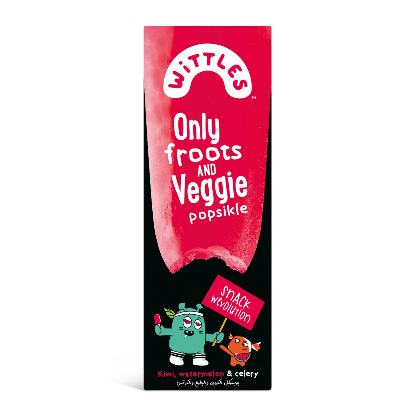 Kiwi, Watermelon & Celery Popsicle