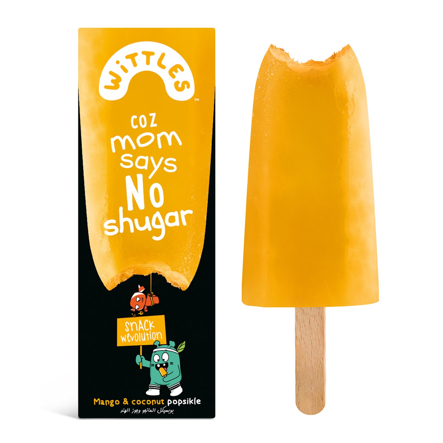 Mango & Coconut Popsicle