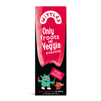 Kiwi, Watermelon & Celery Popsicle